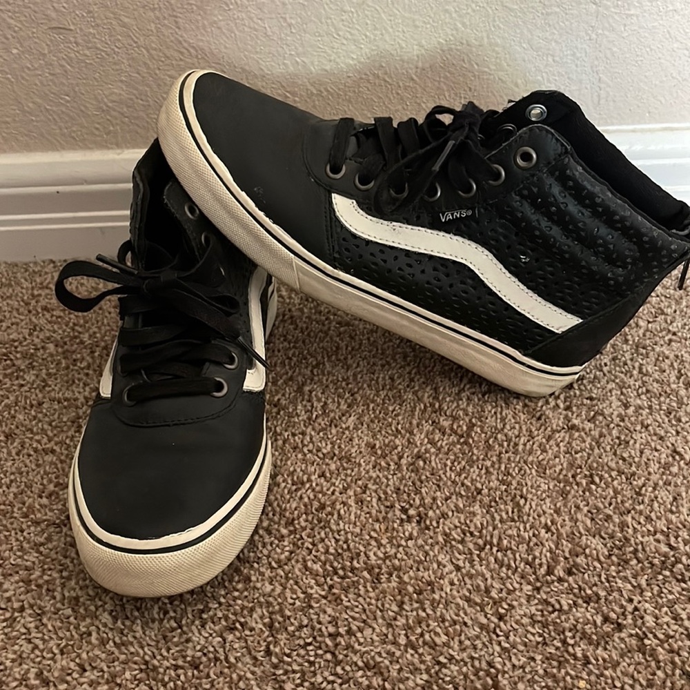 Vans high tops size 7 women’s - samples - very rare - good condition
